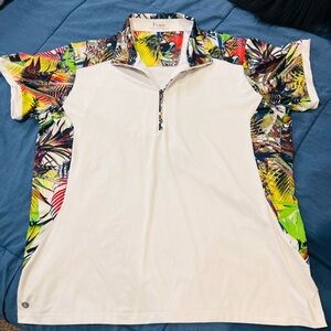 women's performance golf polo size 2xl